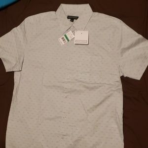 NWT Tricots St Raphael L Button Up Short Sleeve T